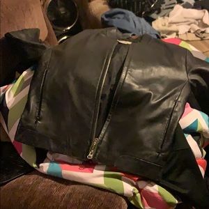Nine West leather jacket